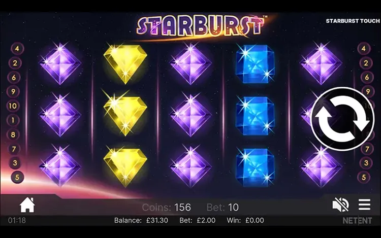 Original Starburst by NetEnt
